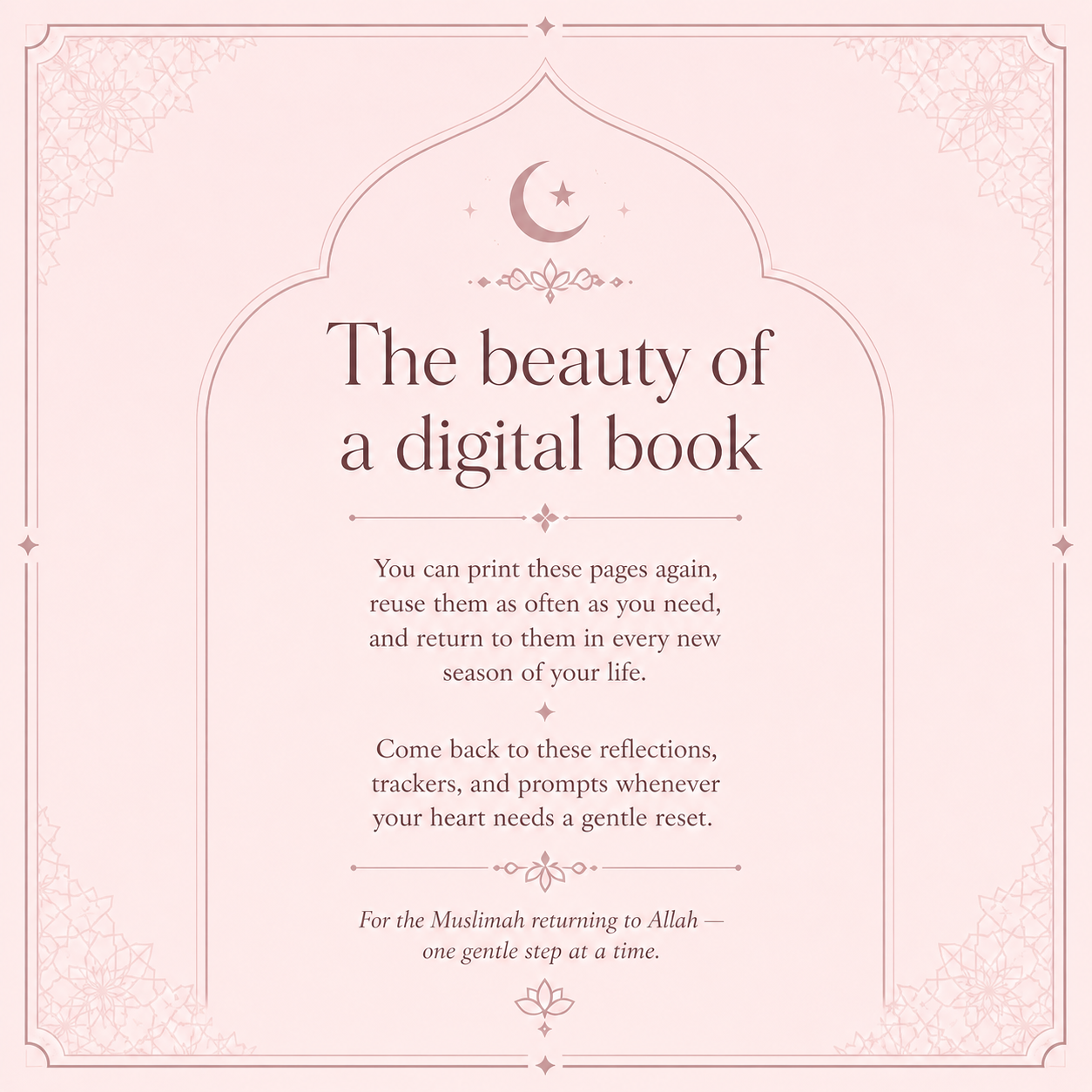 The Muslimah Reset System